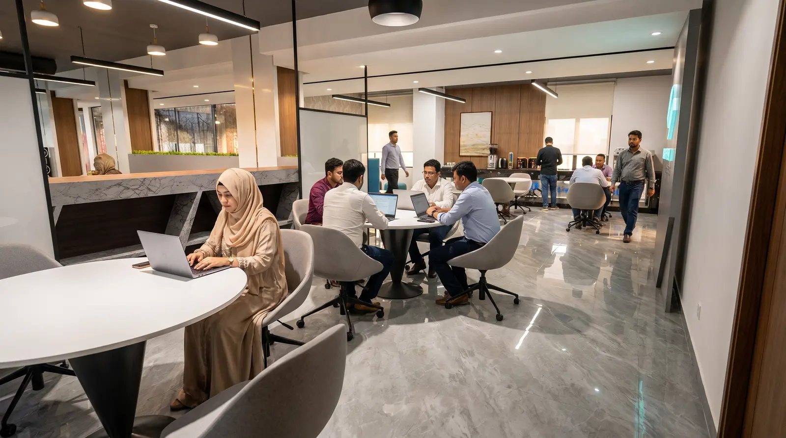 Office lounge